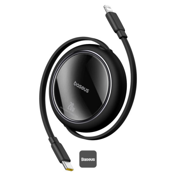 Baseus Cable retractil USB C - USB C 1 mt