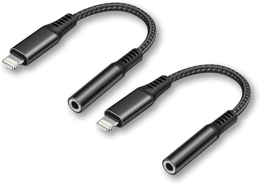 Cable adaptador Lightning to auxiliar 3.5 mm