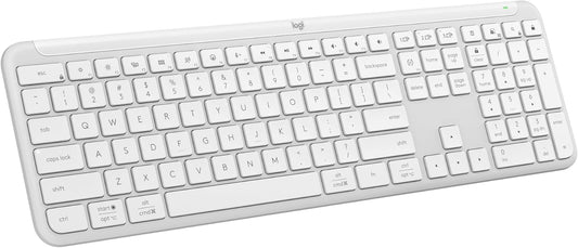 Logitech Teclado Inalámbrico blanco