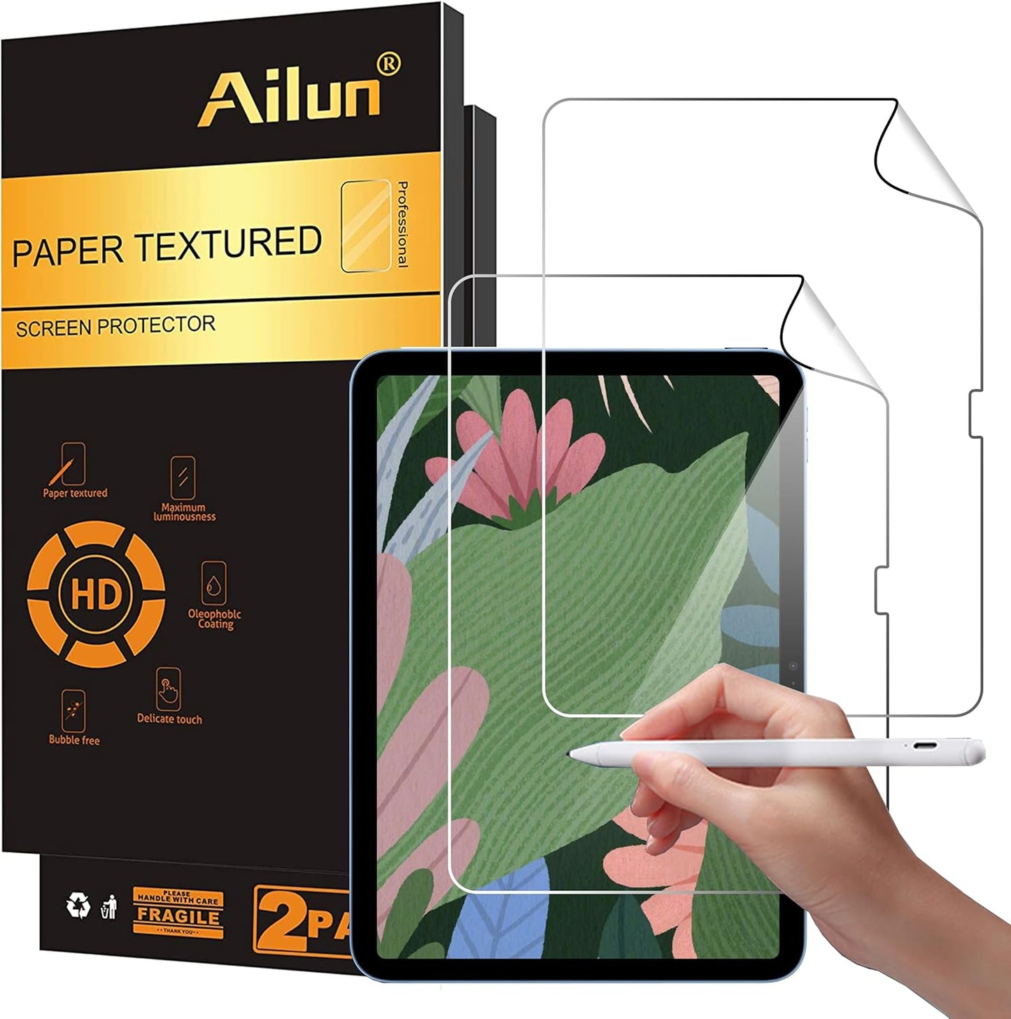 Vidrio Templado iPad 11 A16, 10 TH 2022