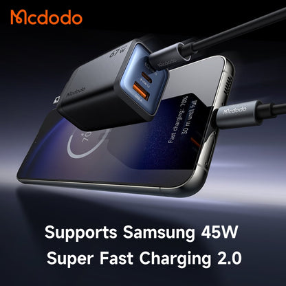 Mcdodo Cargador Rapido 67W  3 en 1