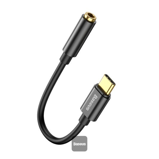 Baseus Adaptador de USB-C a entrada de 3.5 mm AudioJack