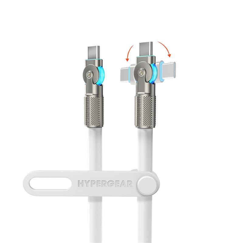 Hypergear Cable USB C a USB C 3.7 mts 180º