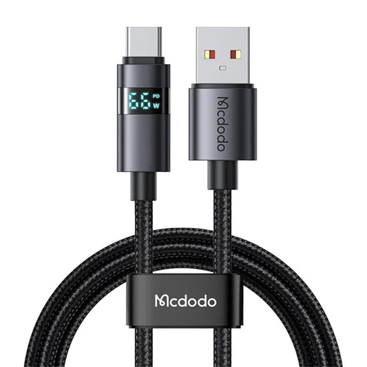 Mcdodo Cable - Digital Display USB to Lightning 12W
