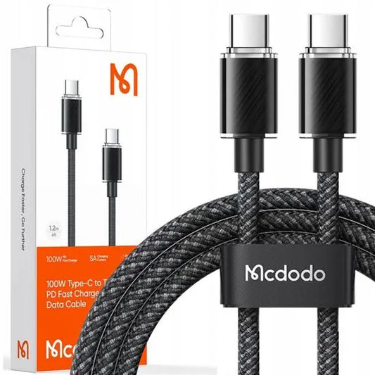 Mcdodo Cable - Type-C to Type-C  Data Cable 1.2m 100W