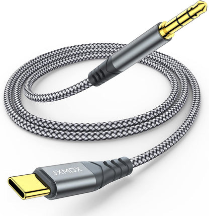 JXMOX Cable UCB C - Auxiliar 3.5mm