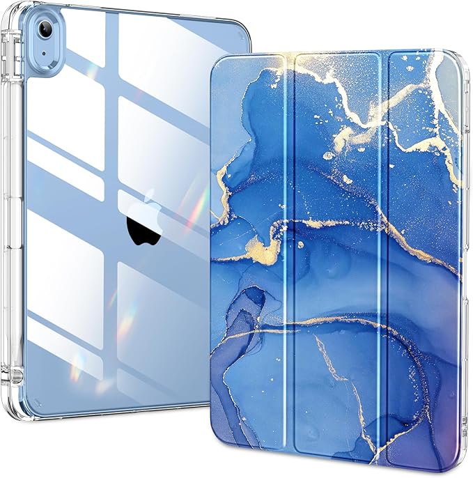 Case Dtto iPad 10.9 inch (2022) Ocean Marble