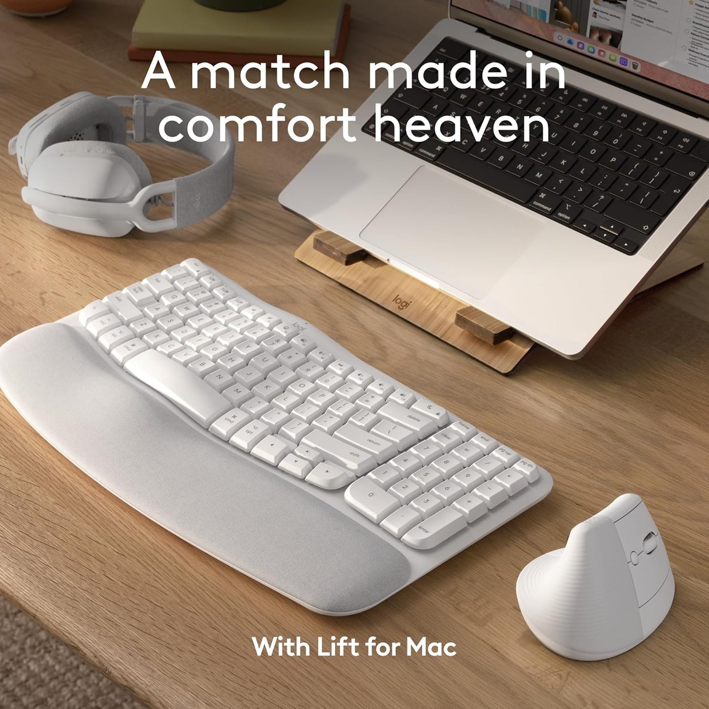 Logitech Teclado Wave Keys inalámbrico