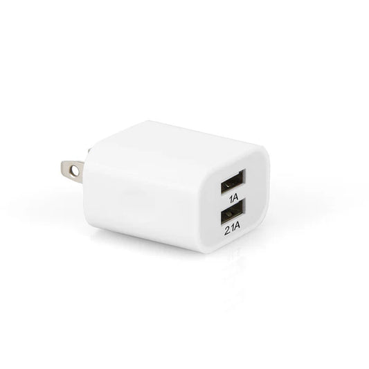 Argom Cargador de Pared Rápido 2.1A (2 Puertos USB)