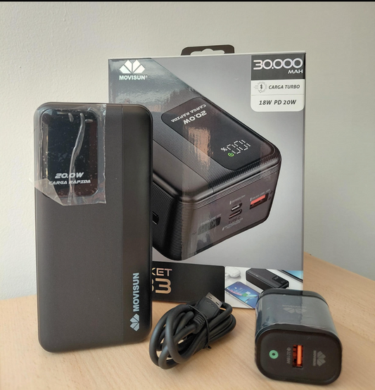 Movisun Power Bank Slim 30000mAh 18W PD20W