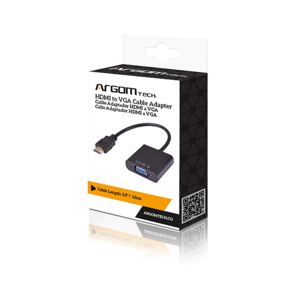 Argom Cable Adaptador HDMI a VGA