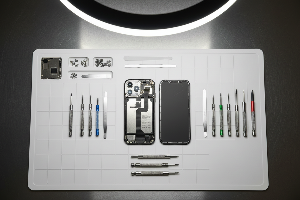 Can you take any Apple logo from the photo?