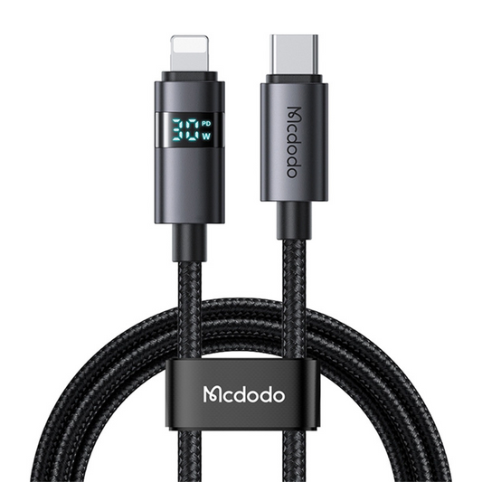 Mcdodo Cable - Digital Display C to Lightning 36W