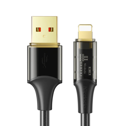 Mcdodo Cable Transparente USB a Lightning 1.2m