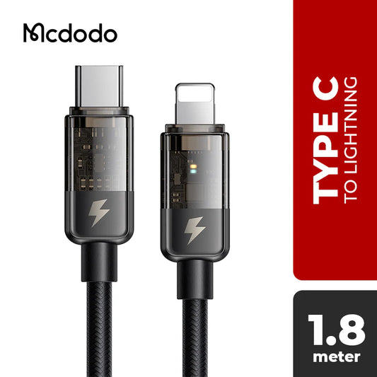 Mcdodo Auto Power Off USB-C a Lightning 1.2m