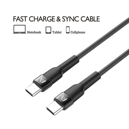 Argom 65W Fast Charge - Type C to Type C 1.8mts