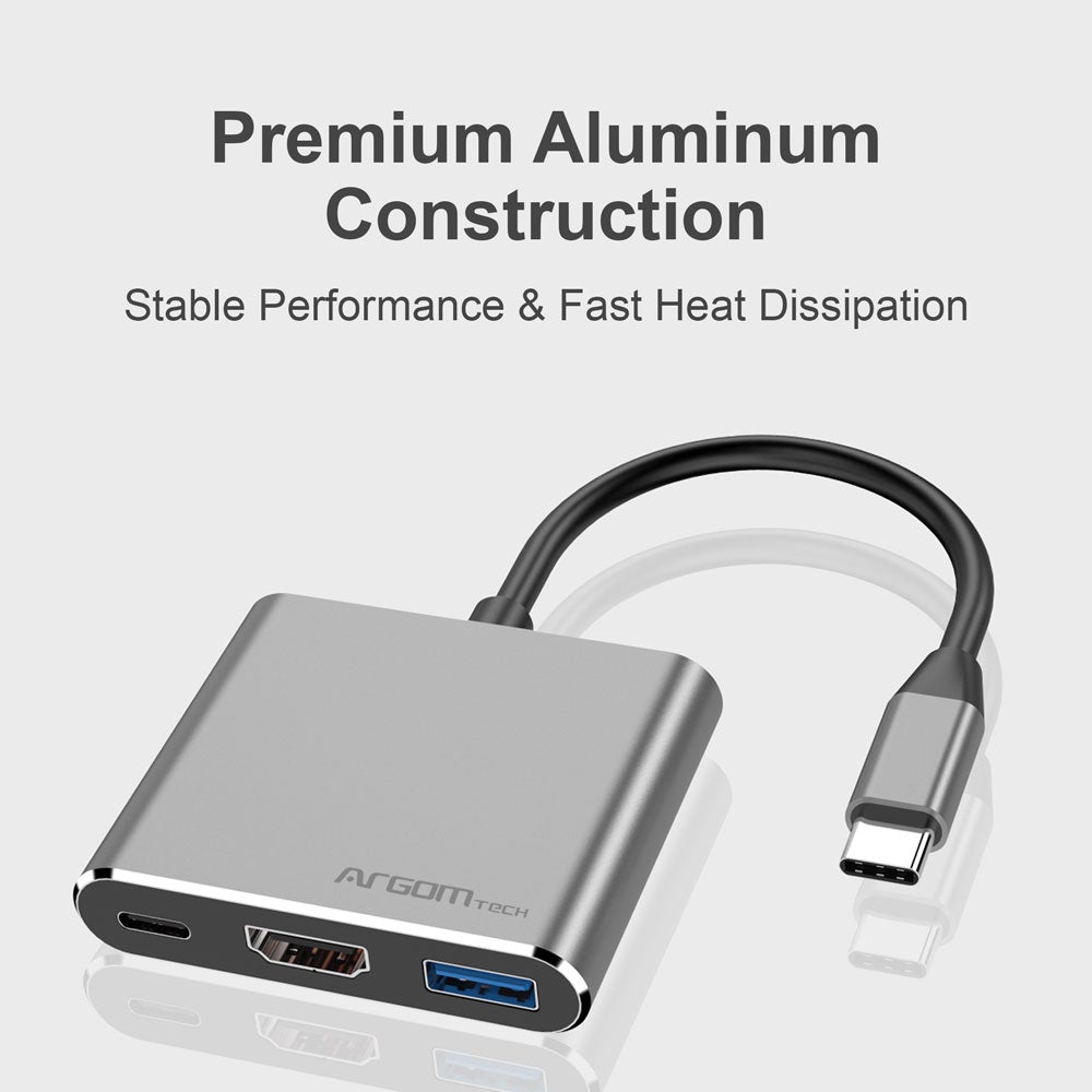 Argom 3 in 1 One Axess 3-en-1 Tipo-C Hub