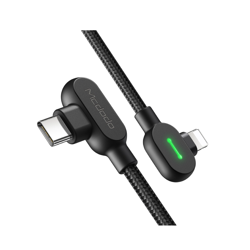 Mcdodo 90° Tipo C - Lightning Data Cable 36W