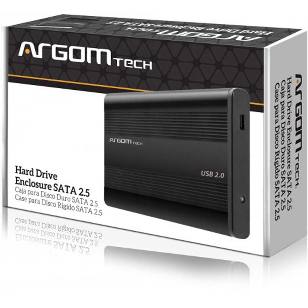 Argom Adaptador de Disco Duro de 2.5" SATA a USB 2.0